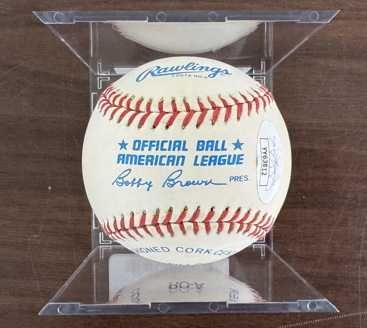 Ted Williams Signed Autographed Rawlings OAL Baseball JSA *3812