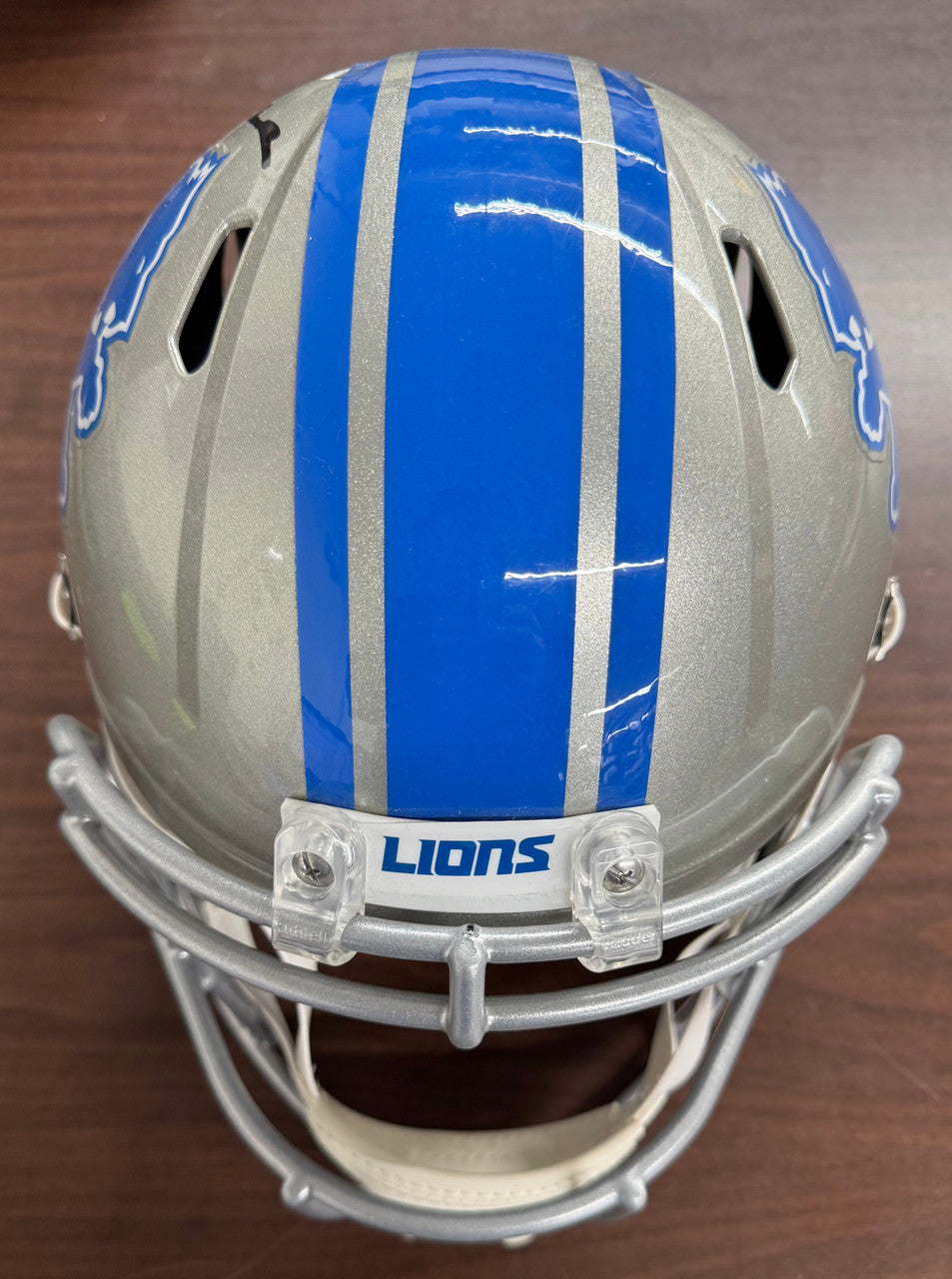 D'Andre Swift Signed Autographed Replica Helmet Lions