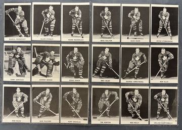 1965/66 Coca-Cola Hockey Toronto Maple Leafs Team Set (18) NM