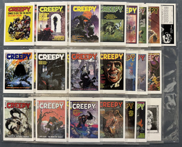 2010 Dark Horse Comics CREEPY Complete Trading Card Set (50/50) NM