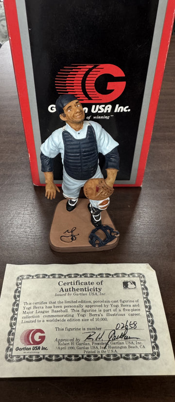 1990 Gartlan Yogi Berra "The Catcher" Small Numbered Limited Edition Figure