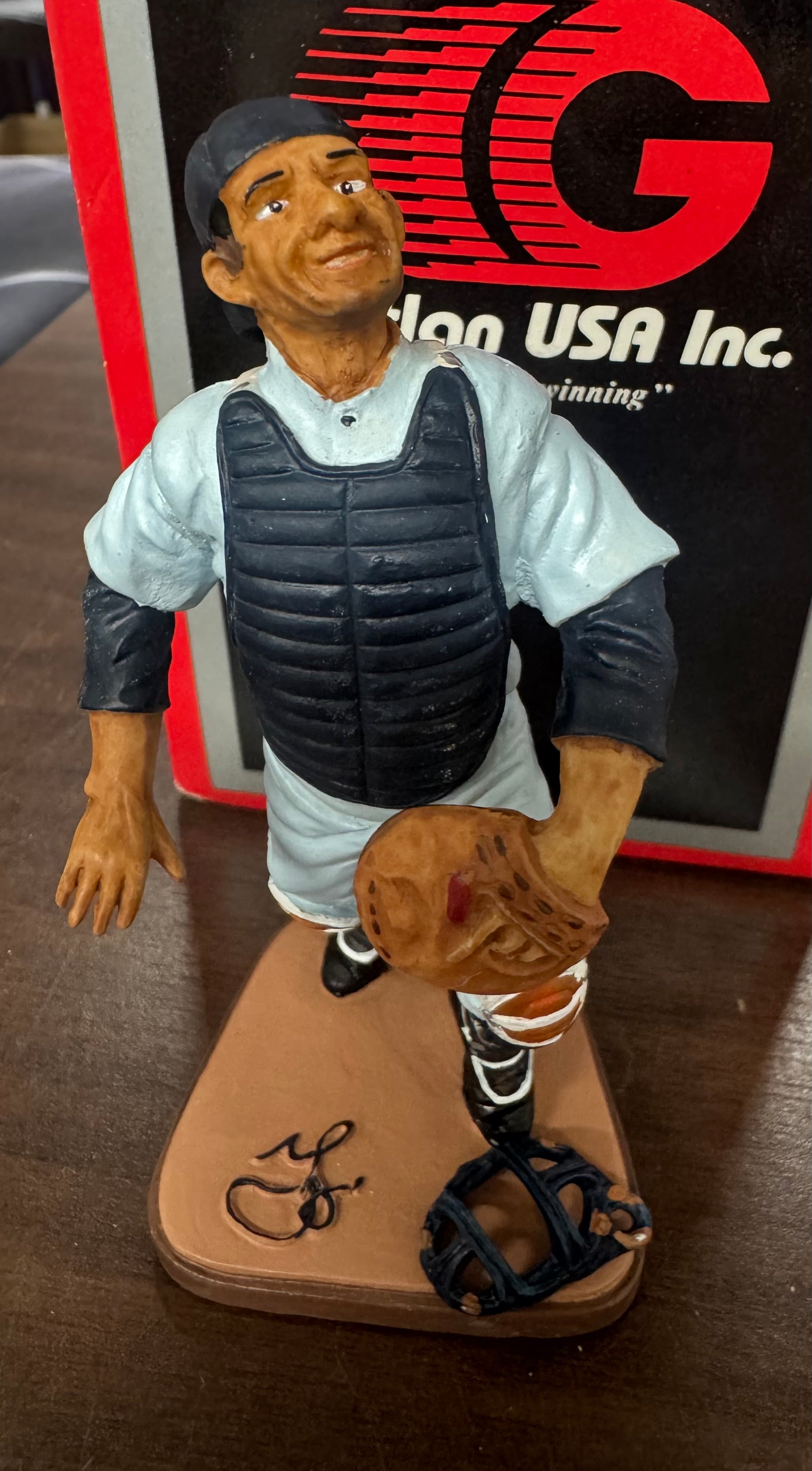 1990 Gartlan Yogi Berra "The Catcher" Small Numbered Limited Edition Figure