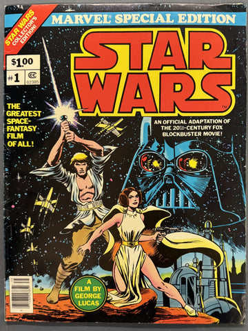 1977 Marvel Comics Star Wars Vol.1 Oversized Special Edition VG