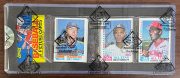 1982 Topps Baseball Rack Pack BBCE Wrapped & Sealed Mike Schmidt On Back +