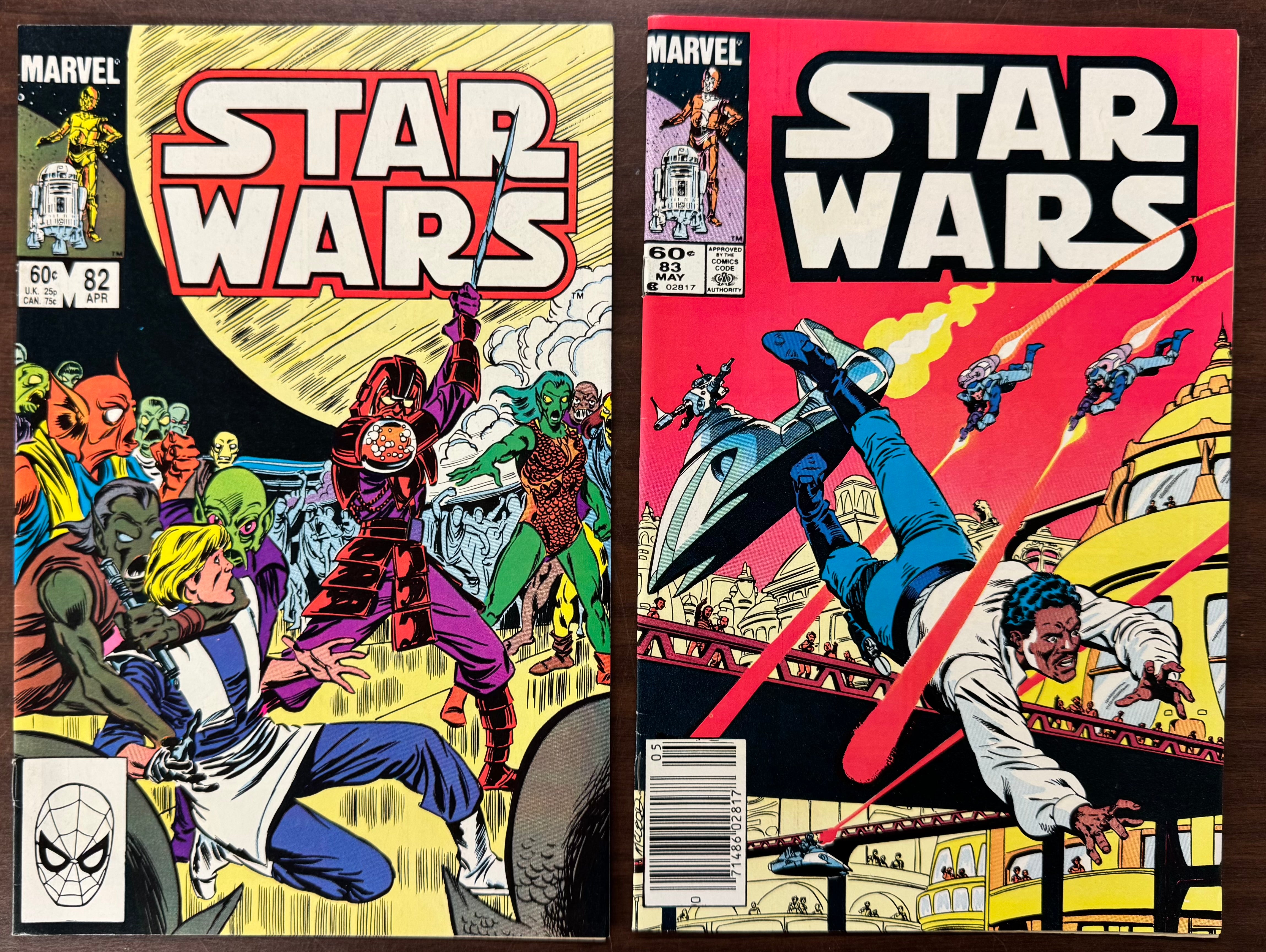 1983/84 Marvel Comics Star Wars #76-89 Comic Book Lot VF-NM