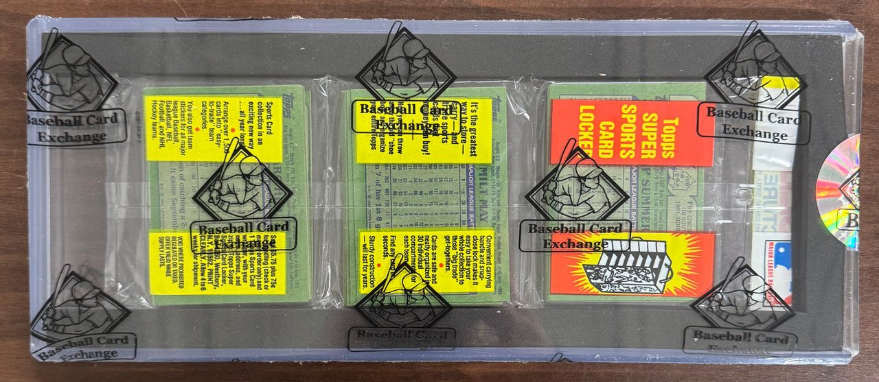 1982 Topps Baseball Rack Pack BBCE Wrapped & Sealed Ozzie Smith On Front