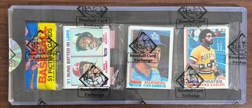 1982 Topps Baseball Rack Pack BBCE Wrapped Sealed '81 RBI Leaders On Front