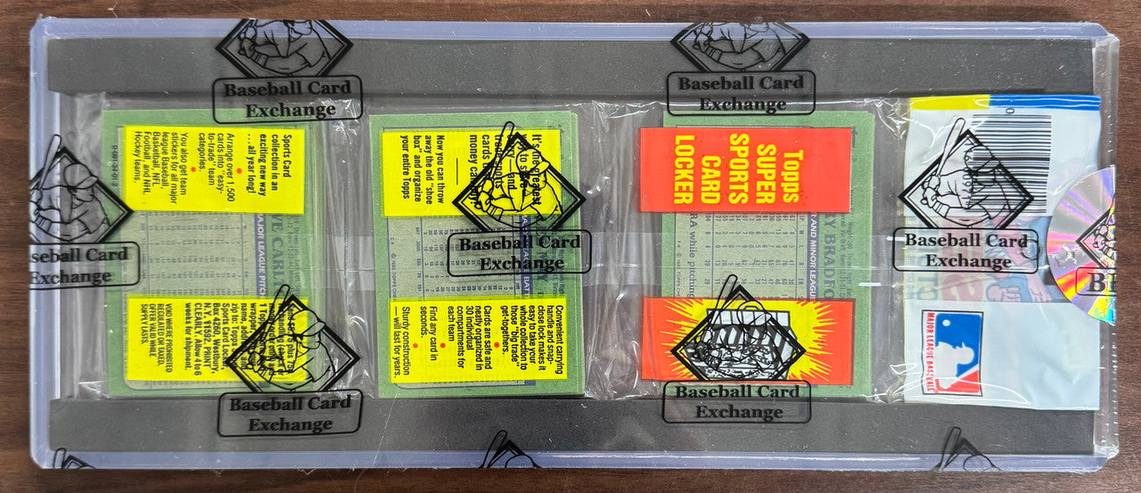 1982 Topps Baseball Rack Pack BBCE Wrapped Sealed '81 RBI Leaders On Front