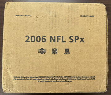 2006 Upper Deck SPx Football Sealed Case (14)