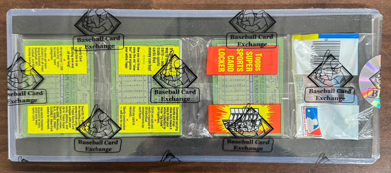 1982 Topps Baseball Rack Pack BBCE Wrapped & Sealed Dave Stewart RC On Front