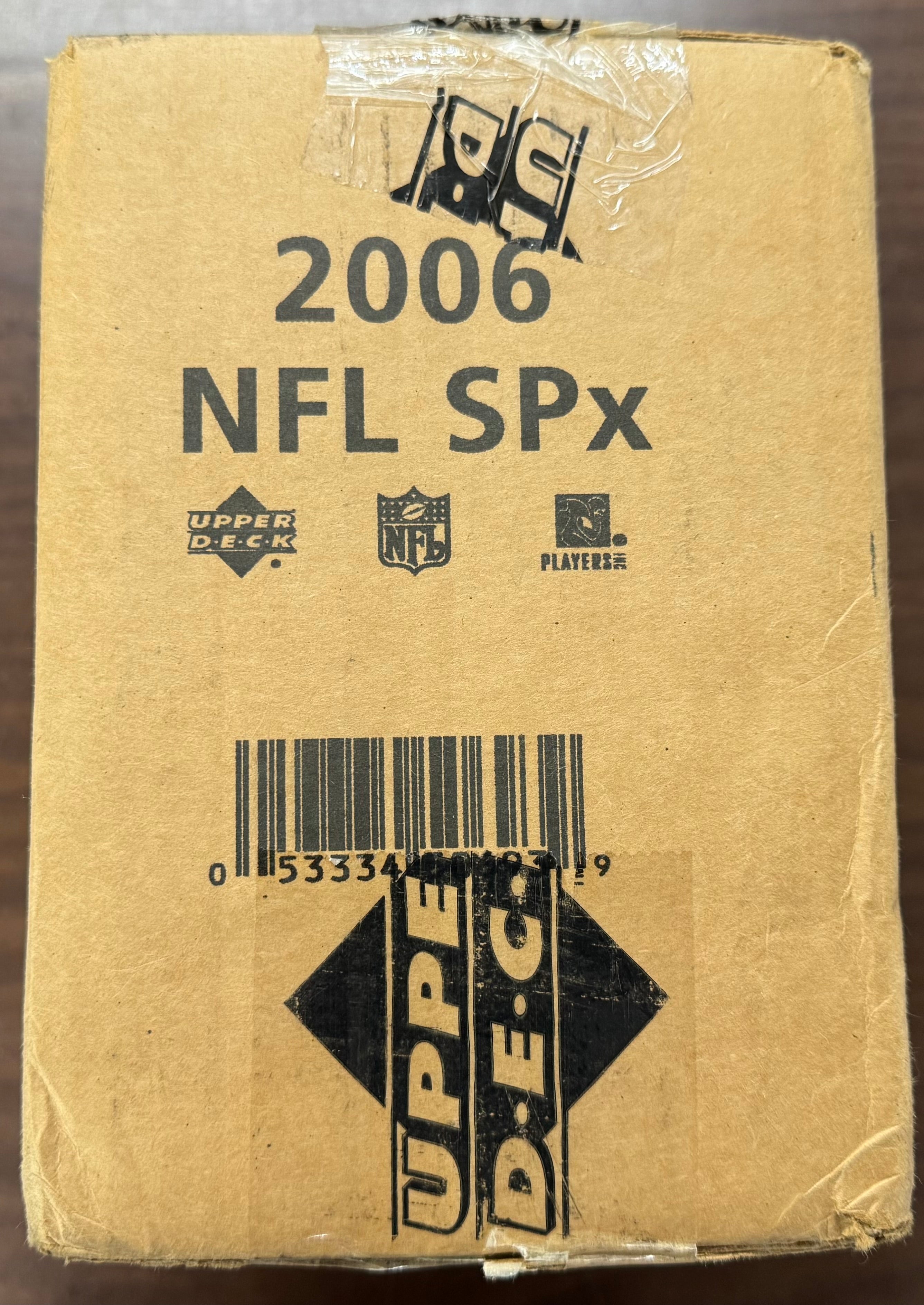 2006 Upper Deck SPx Football Sealed Case (14)