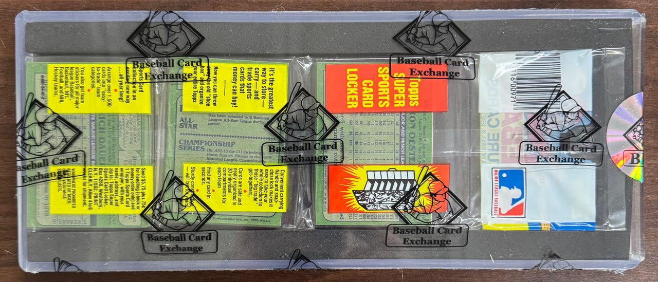 1982 Topps Baseball Rack Pack BBCE Wrapped Sealed Seaver In Action On Front