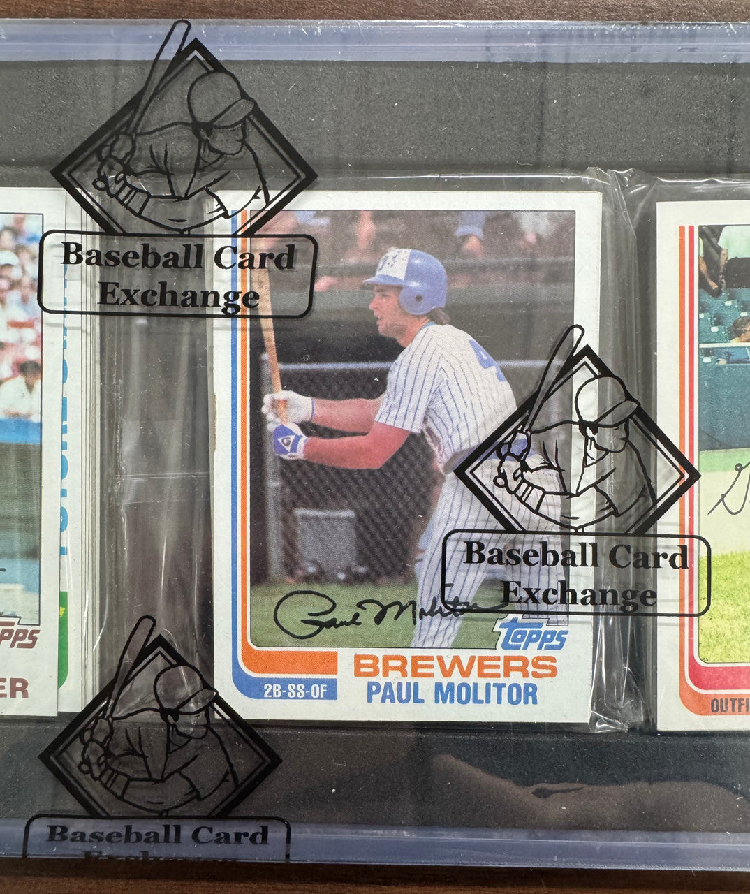1982 Topps Baseball Rack Pack BBCE Wrapped & Sealed Paul Molitor On Front