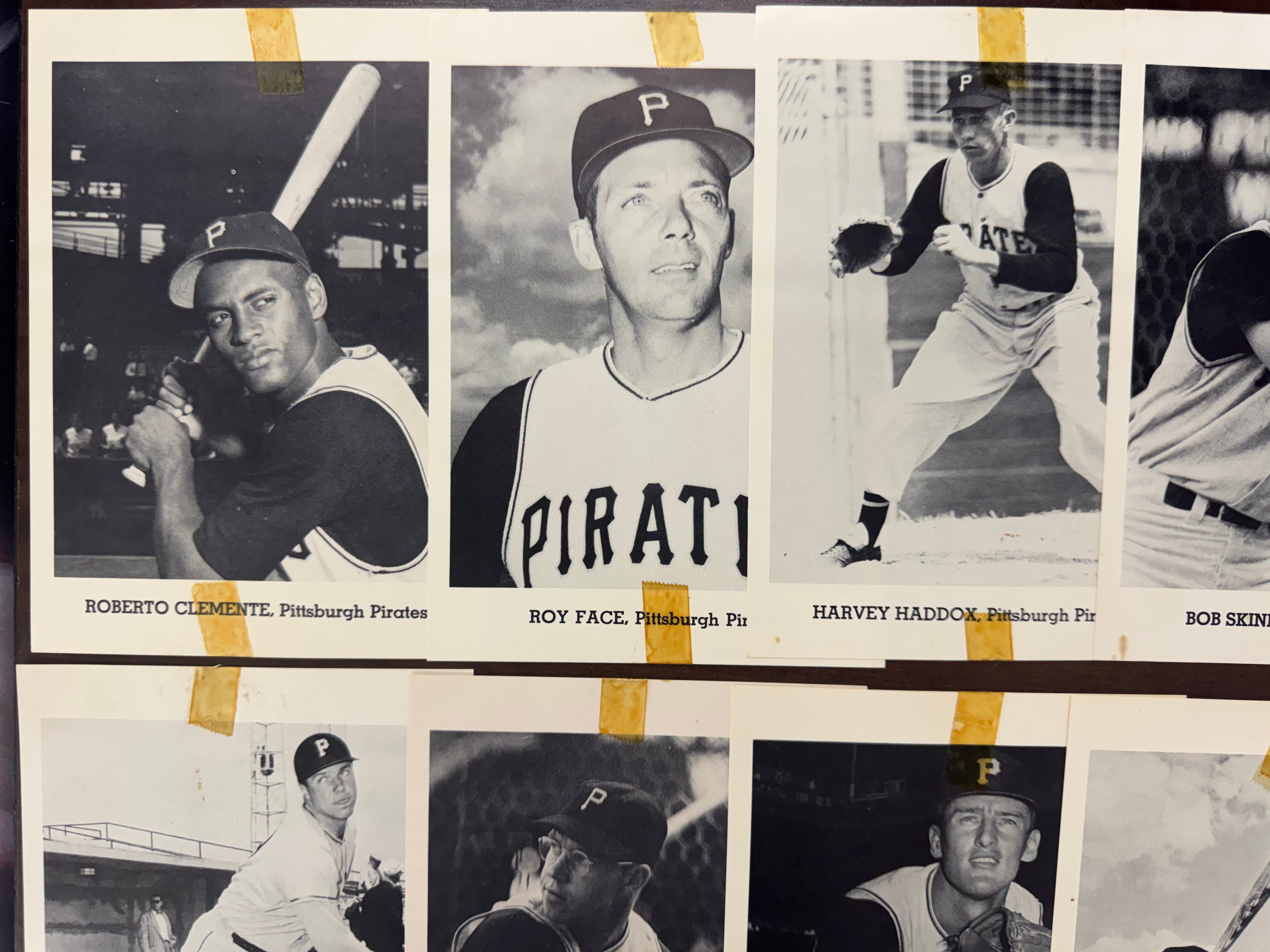 1963 Jay Publishing Pittsburgh Pirates Picture Pack Set W/ Envelope