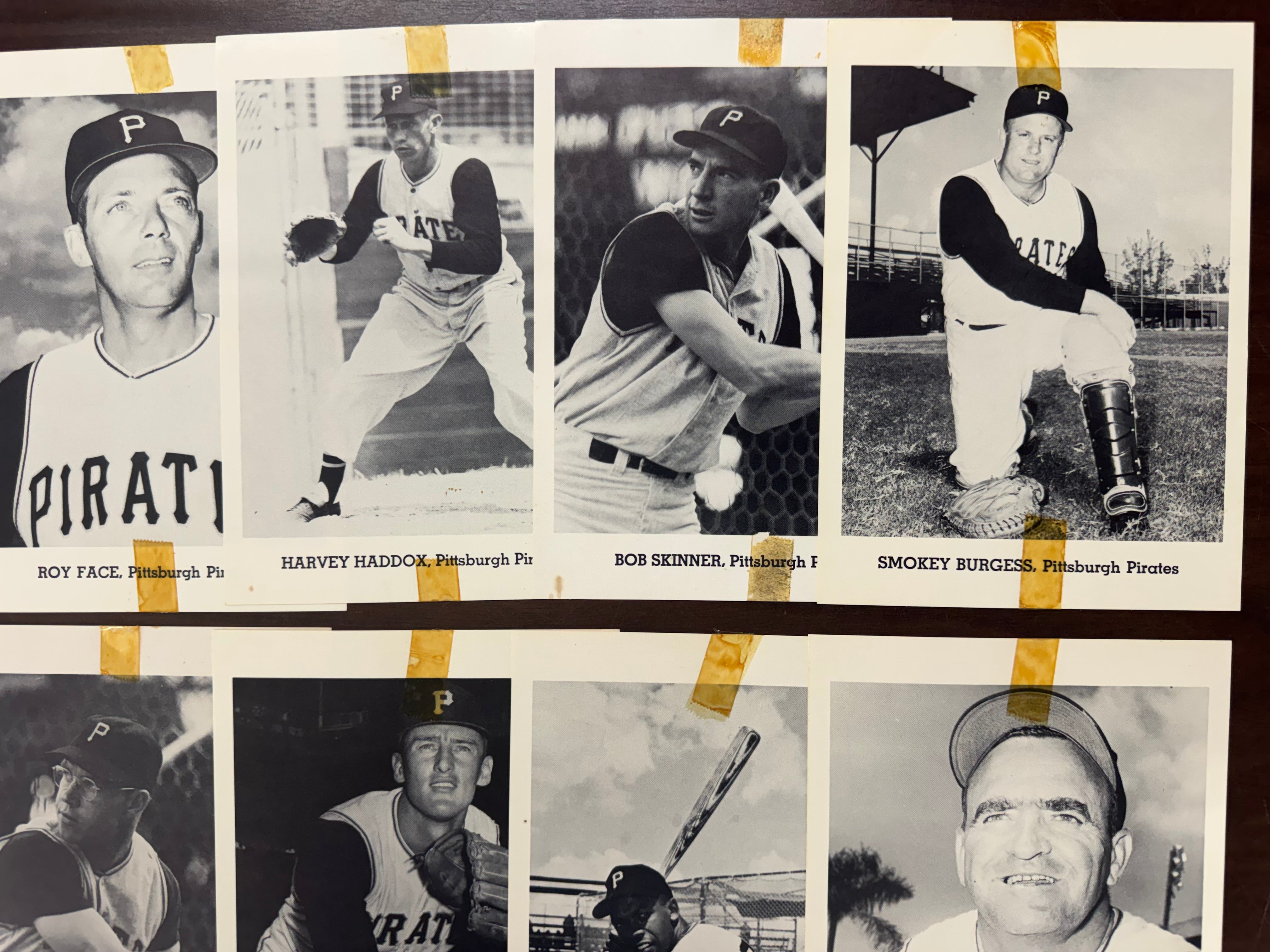 1963 Jay Publishing Pittsburgh Pirates Picture Pack Set W/ Envelope