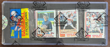 1982 Topps Baseball Rack Pack BBCE Wrapped & Sealed Eddie Murray On Front