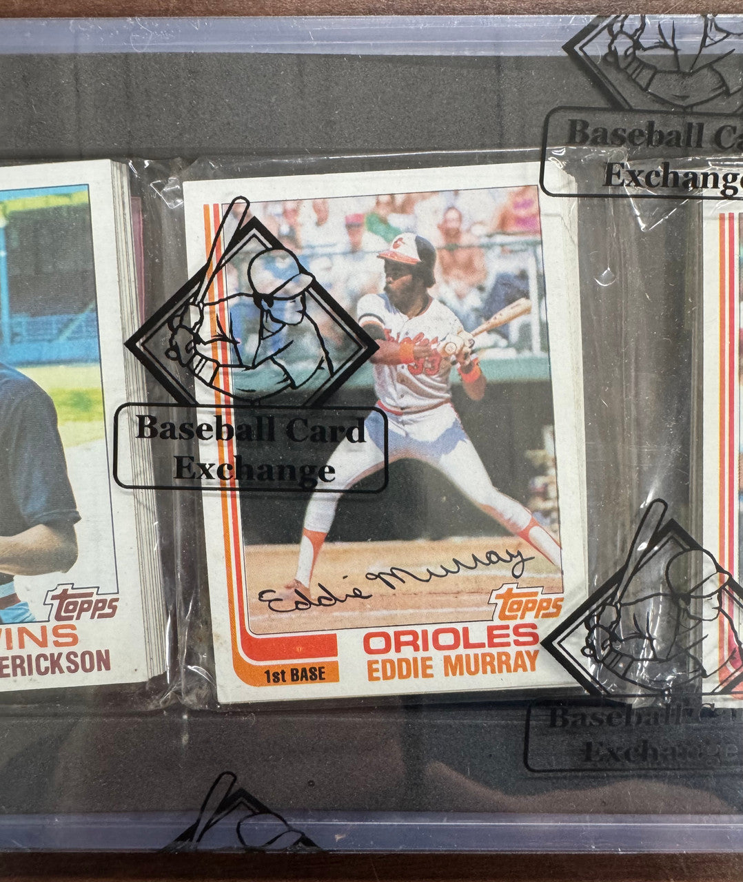 1982 Topps Baseball Rack Pack BBCE Wrapped & Sealed Eddie Murray On Front