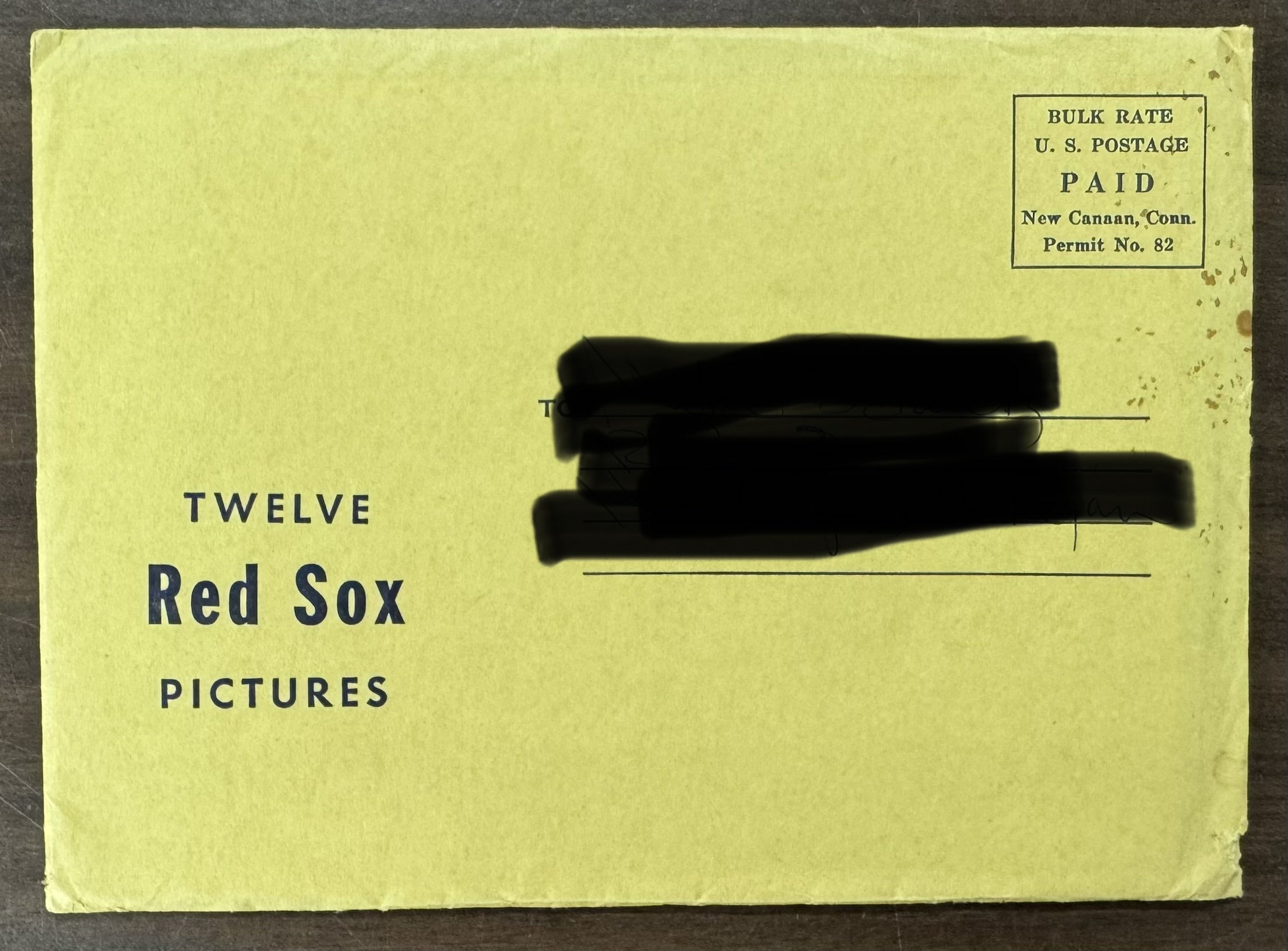 1963 Jay Publishing Boston Red Sox Picture Pack Set W/ Envelope