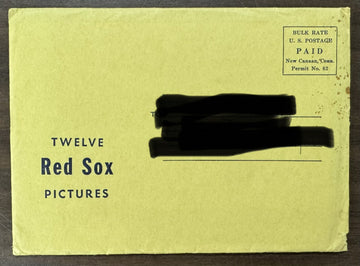 1963 Jay Publishing Boston Red Sox Picture Pack Set W/ Envelope