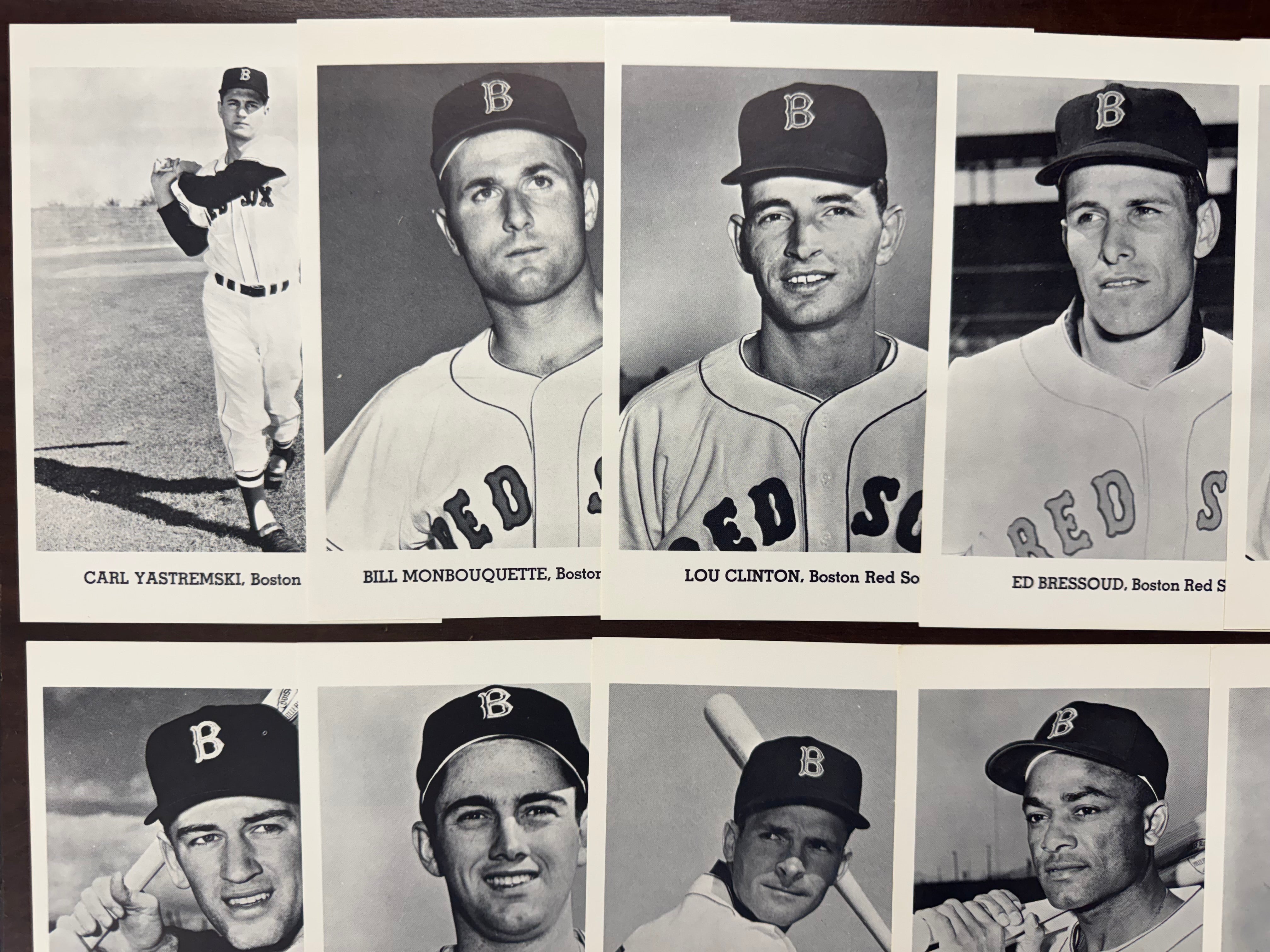1963 Jay Publishing Boston Red Sox Picture Pack Set W/ Envelope