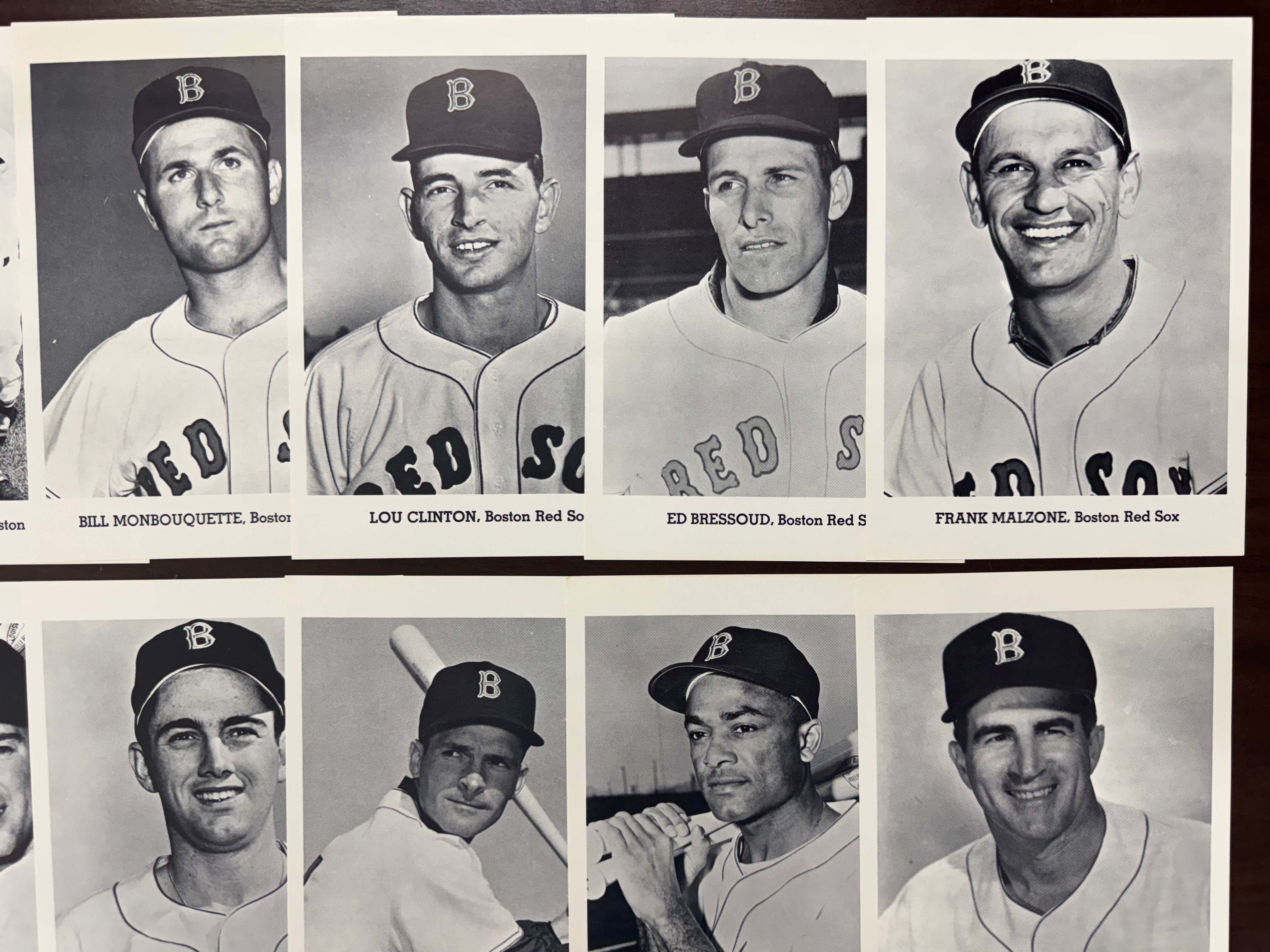 1963 Jay Publishing Boston Red Sox Picture Pack Set W/ Envelope