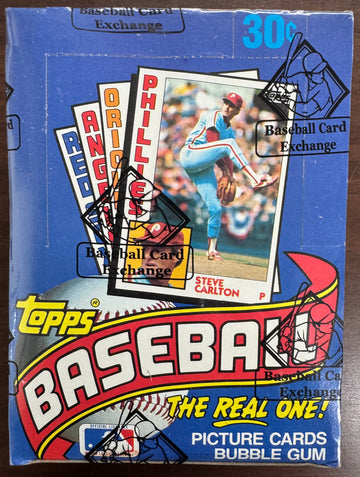1984 Topps Baseball Unopened Wax Box BBCE Wrapped & Sealed