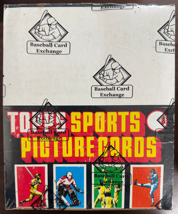 1984 Topps Baseball Unopened Rack Box BBCE Wrapped Sealed FASC