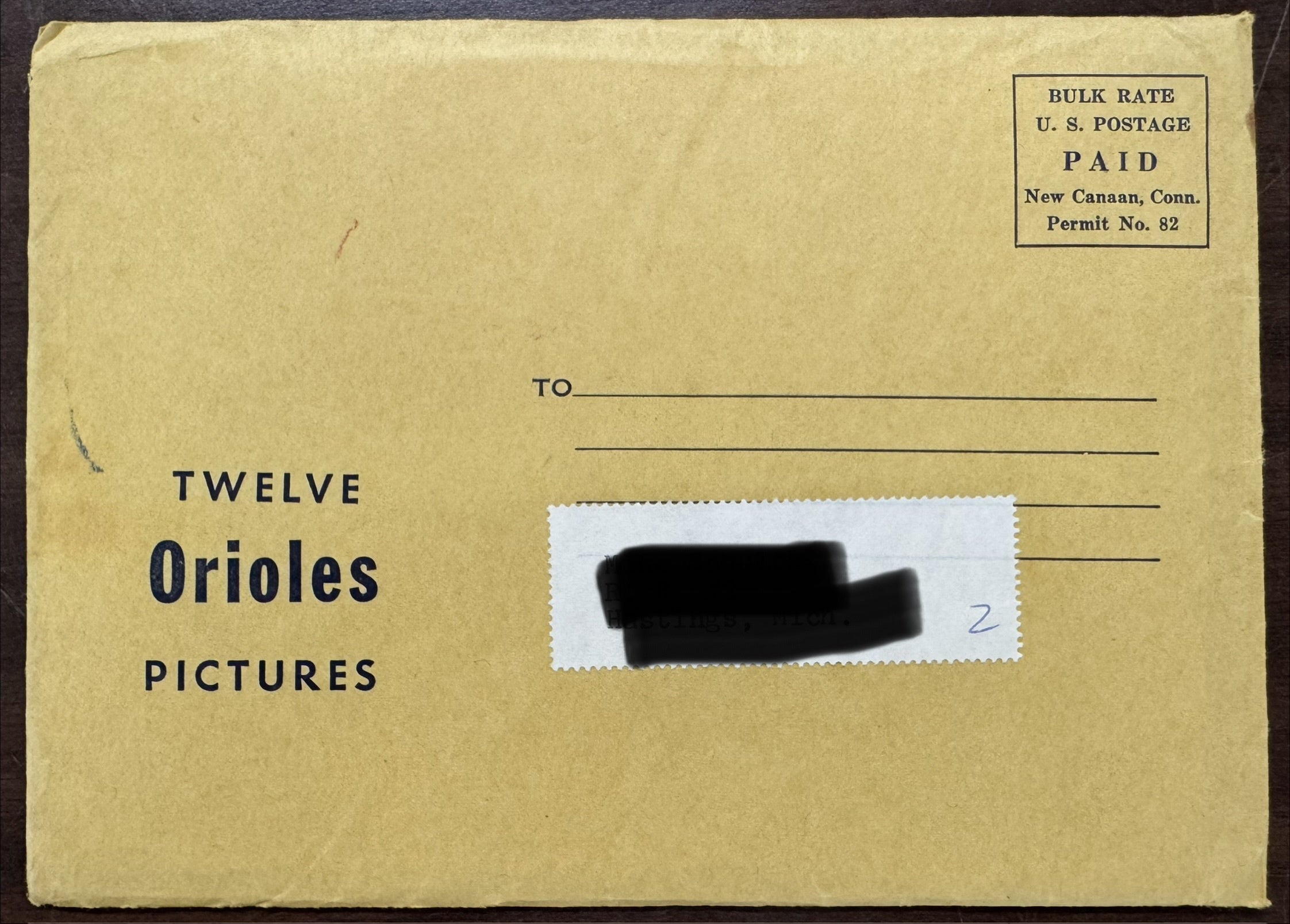 1963 Jay Publishing Baltimore Orioles Picture Pack Set W/ Envelope