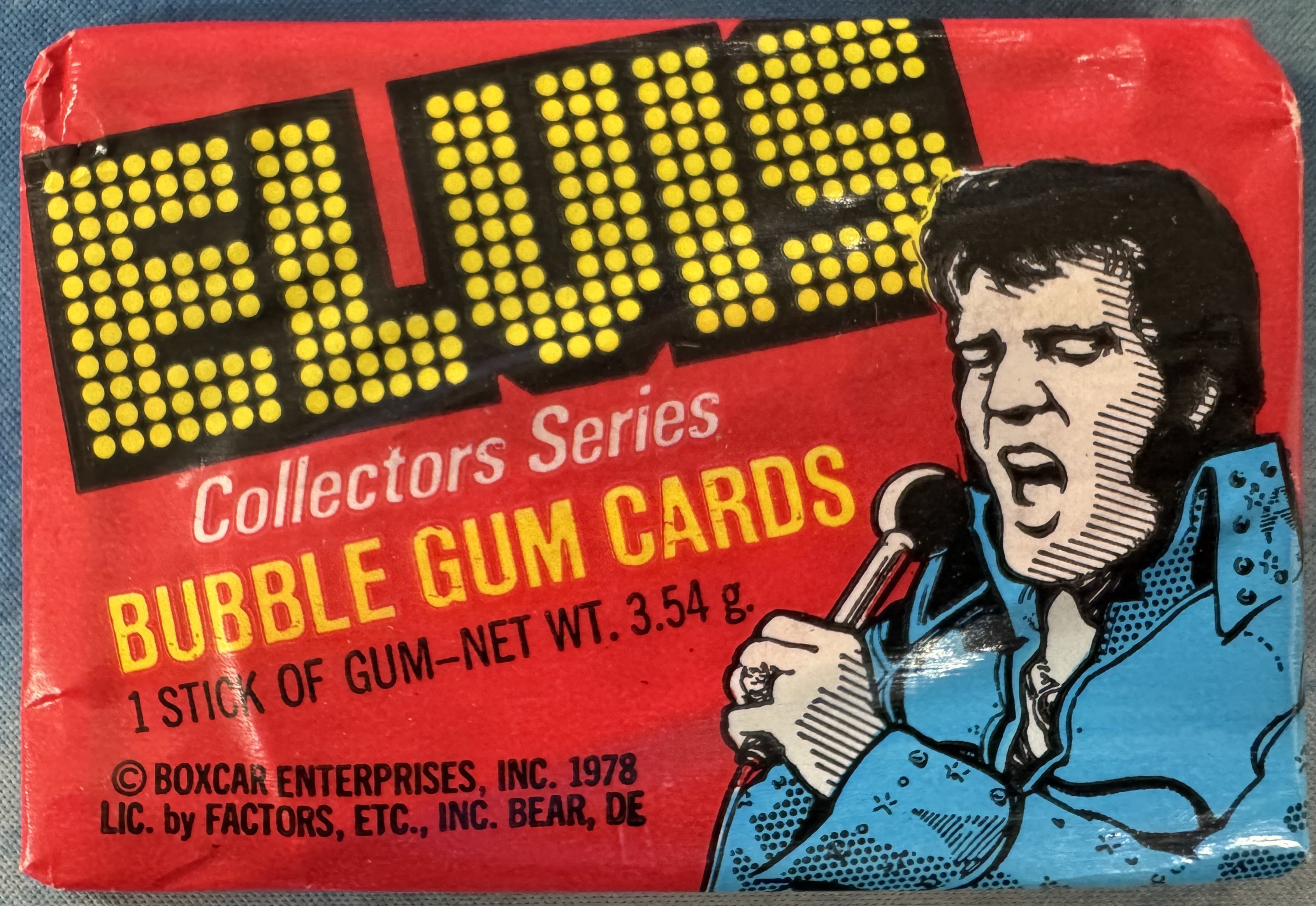1978 Donruss Elvis Collector Series Pack