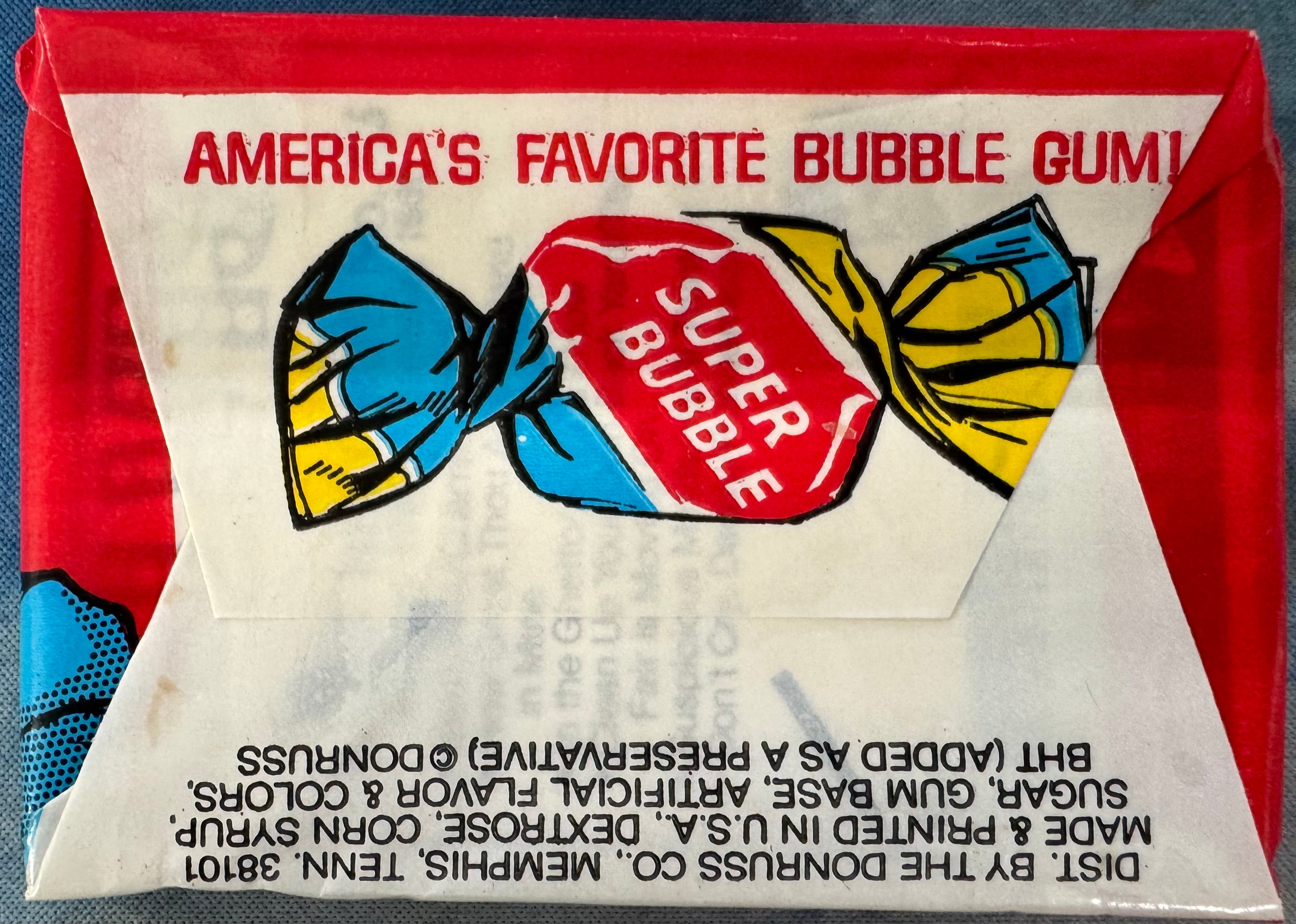 1978 Donruss Elvis Collector Series Pack