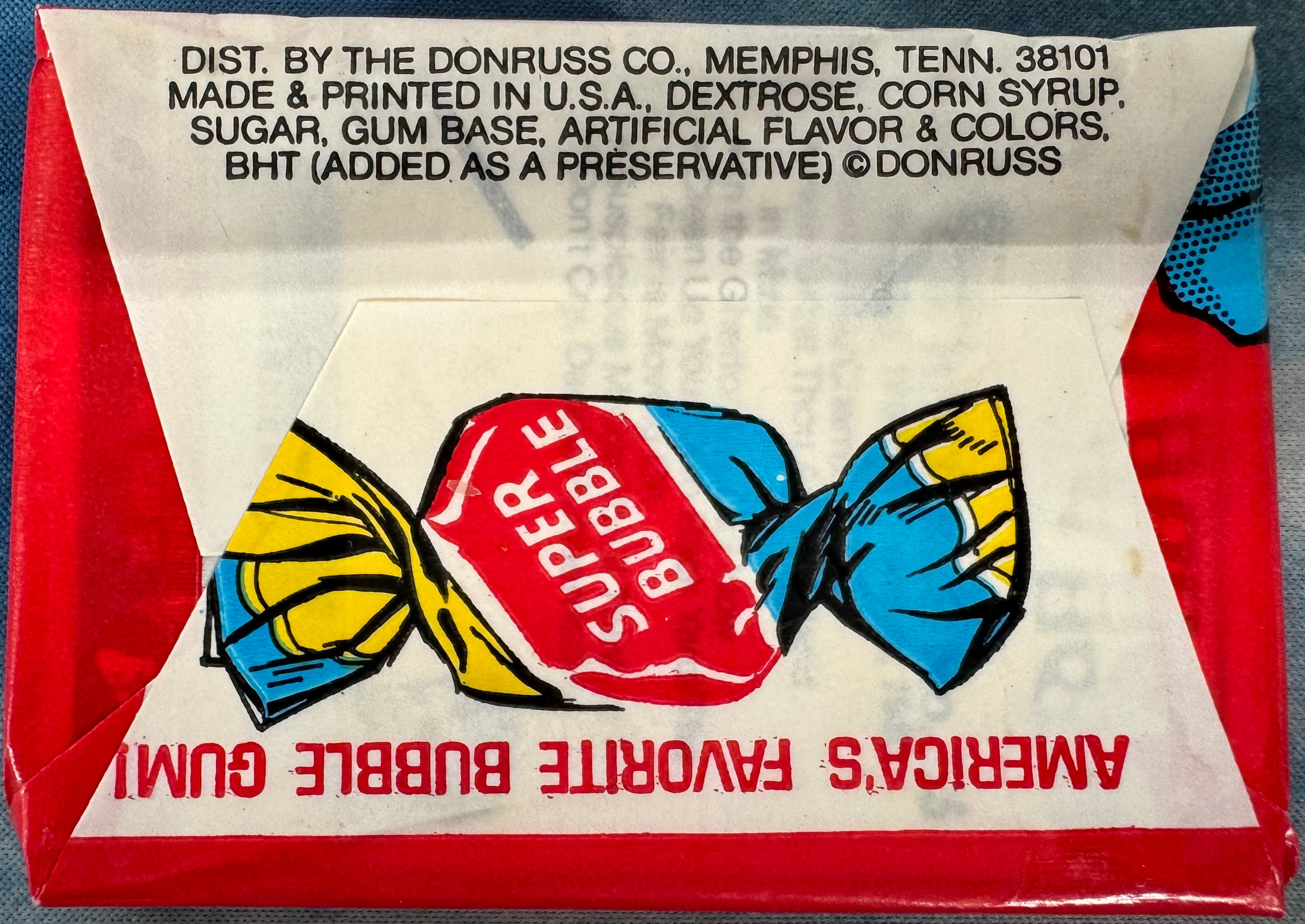 1978 Donruss Elvis Collector Series Pack