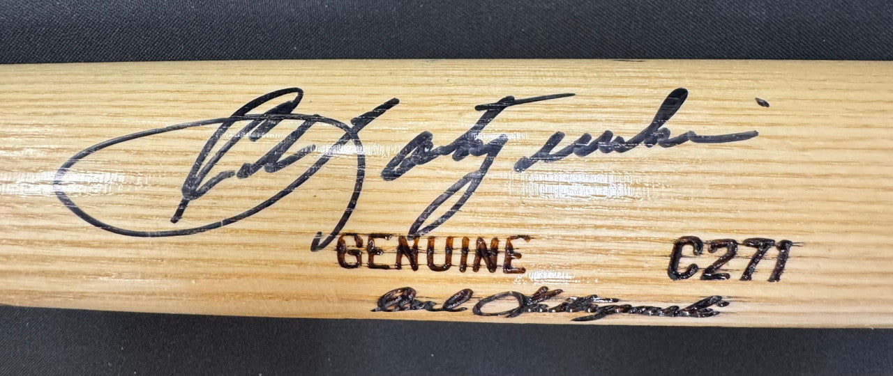 Carl Yastrzemski Signed Autographed Louisville Slugger Baseball Bat JSA