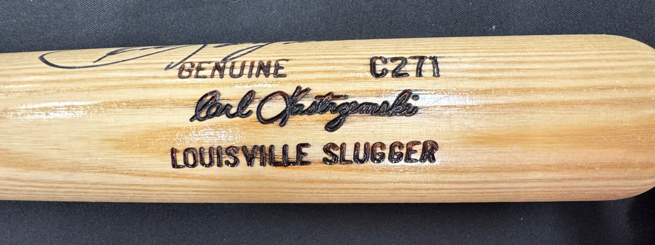 Carl Yastrzemski Signed Autographed Louisville Slugger Baseball Bat JSA