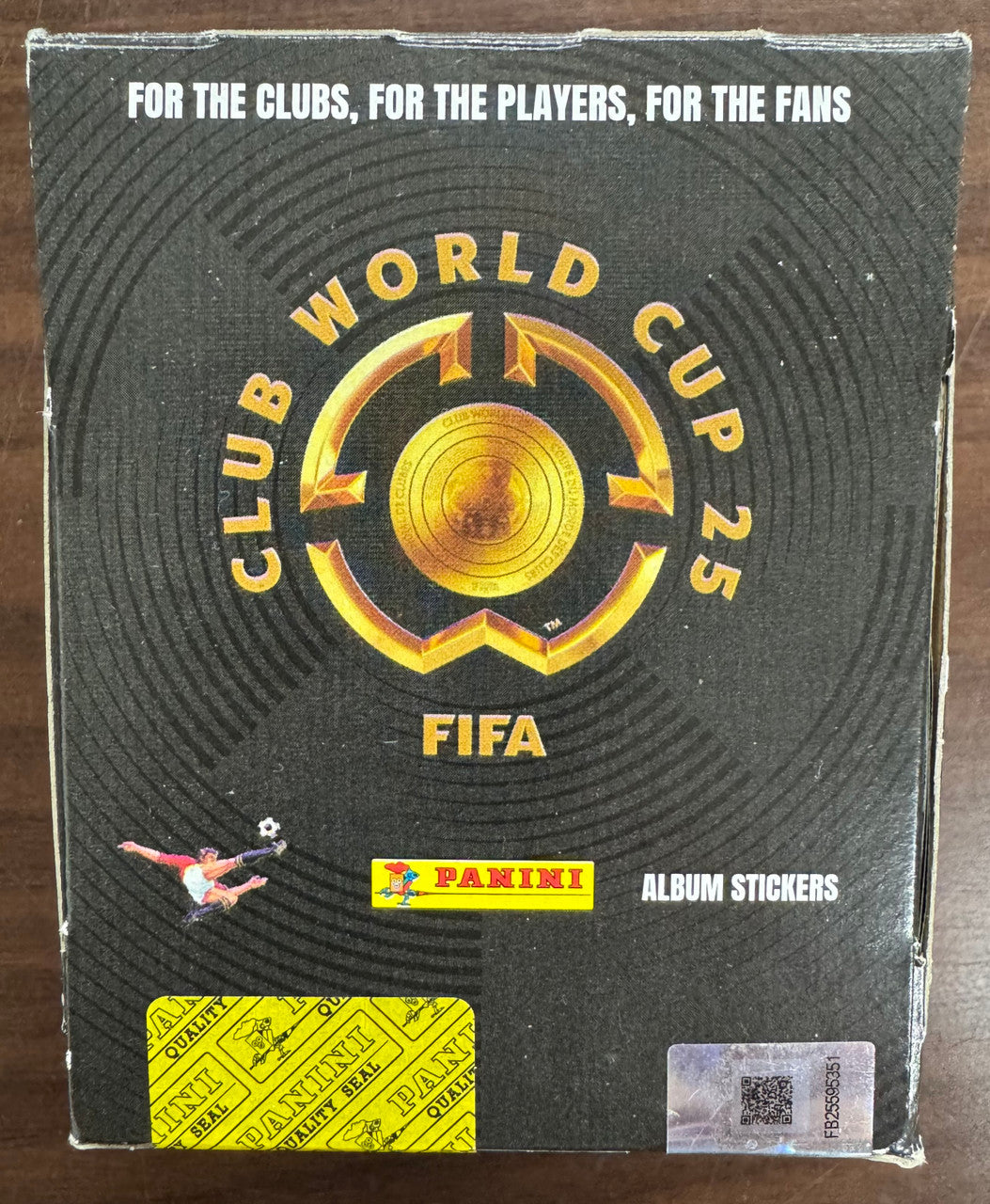 2025 Panini FIFA Club World Cup Album Sticker Box