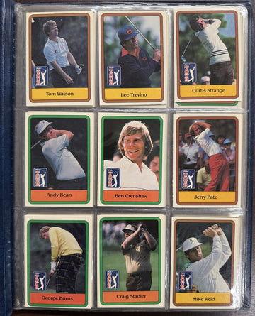 1981 Donruss PGA Tour Complete Set (66) NM-MT