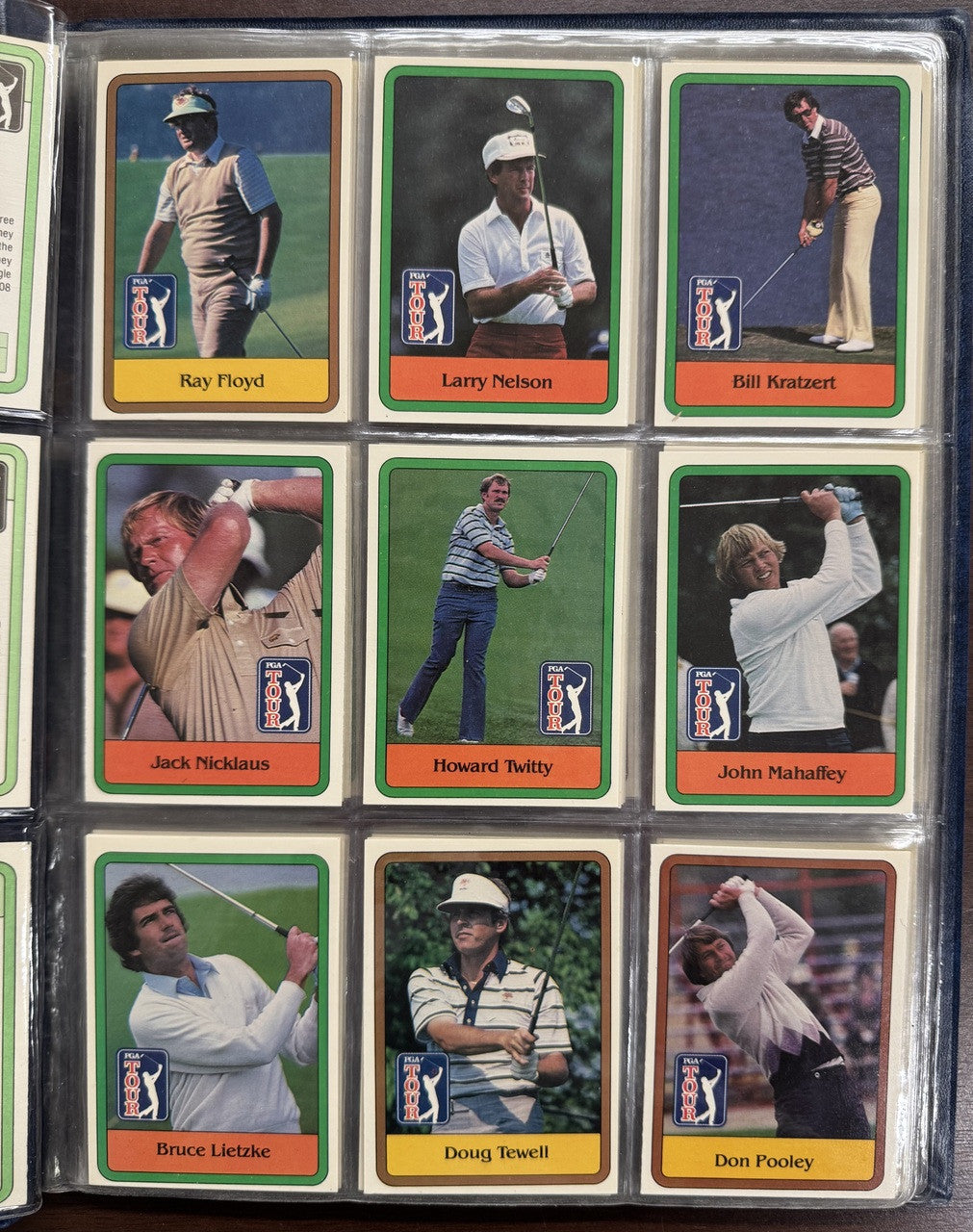 1981 Donruss PGA Tour Complete Set (66) NM-MT