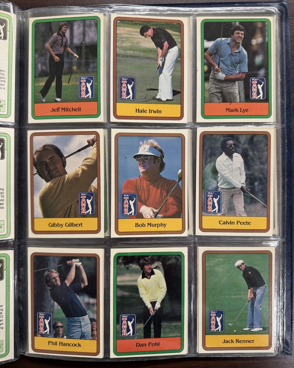 1981 Donruss PGA Tour Complete Set (66) NM-MT