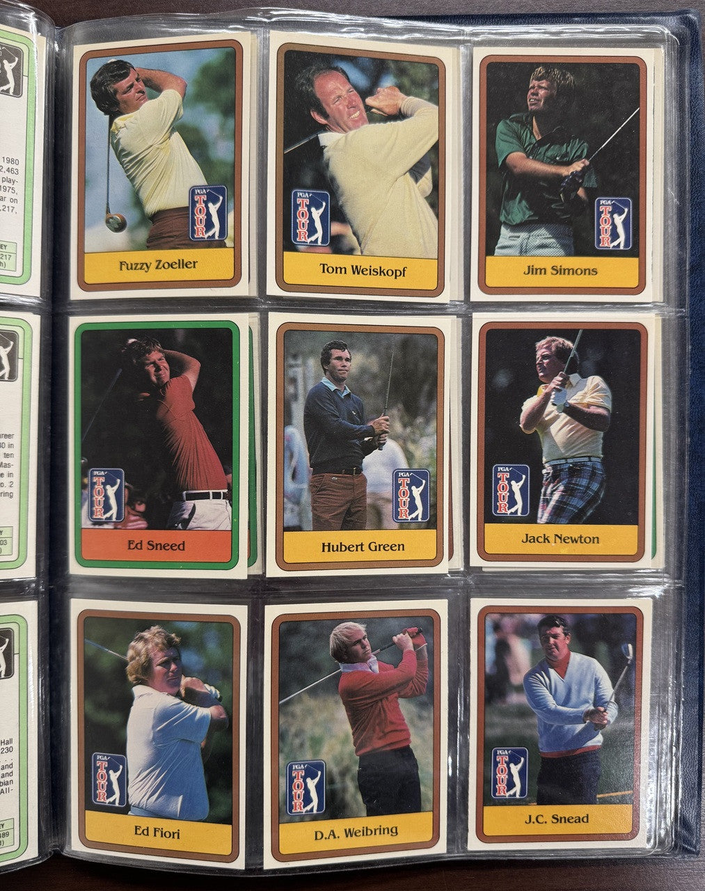 1981 Donruss PGA Tour Complete Set (66) NM-MT