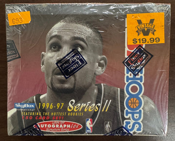 1996/97 Hoops Basketball Series 2 Retail Box Factory Sealed