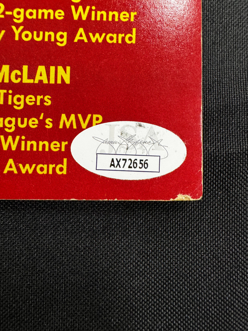 Denny McLain Bob Gibson Signed Autographed 1969 Street and Smith's Yearbook JSA