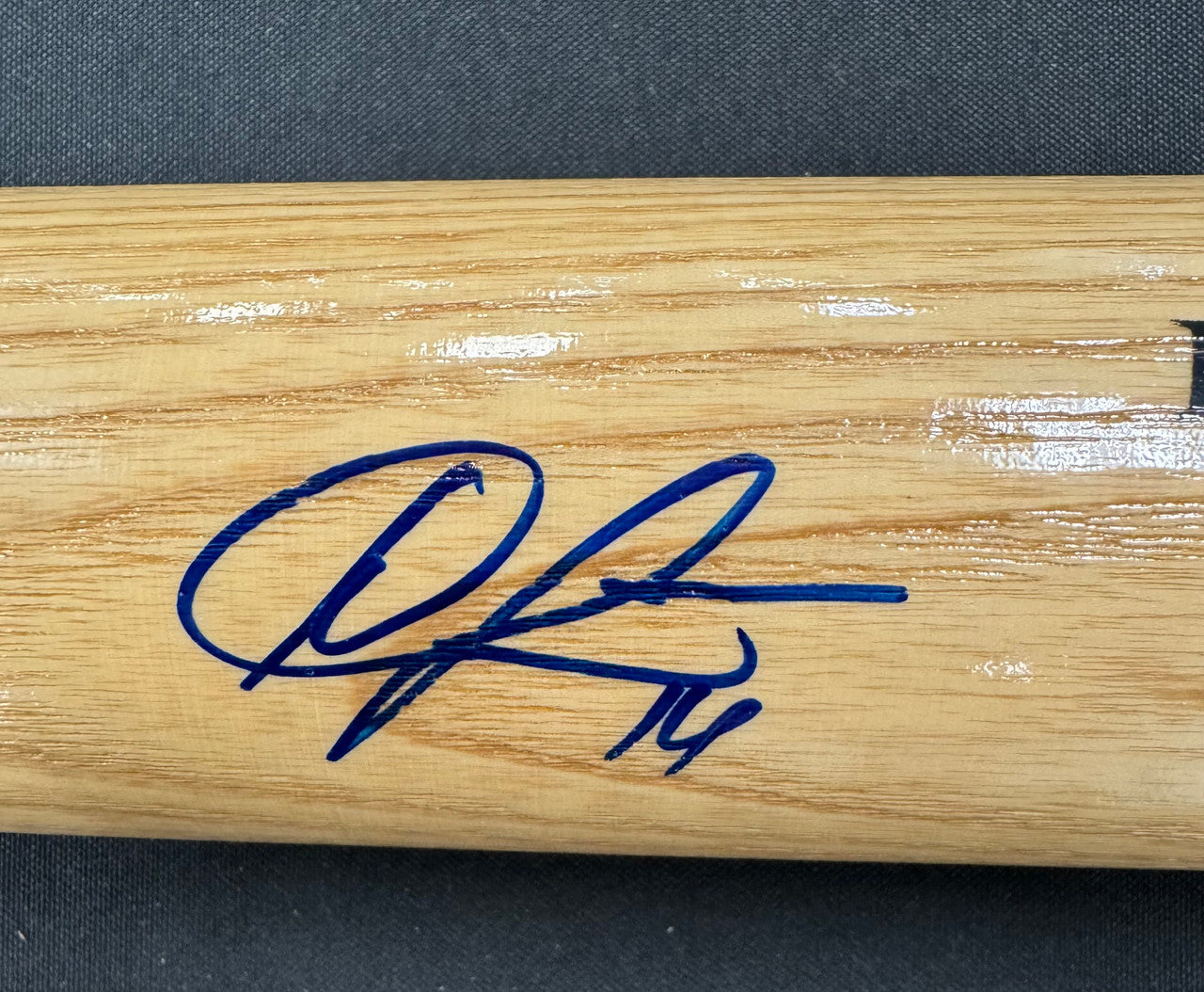 Austin Jackson Signed Autographed Rawlings Adirondack Baseball Bat