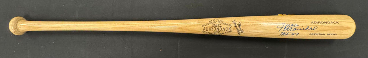 Juan Marichal Signed Autographed Inscribed Bat JSA