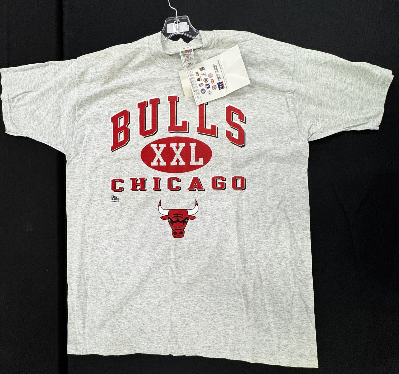 Fruit of the Loom Gray Chicago Bulls XXL T-Shirt Size XL