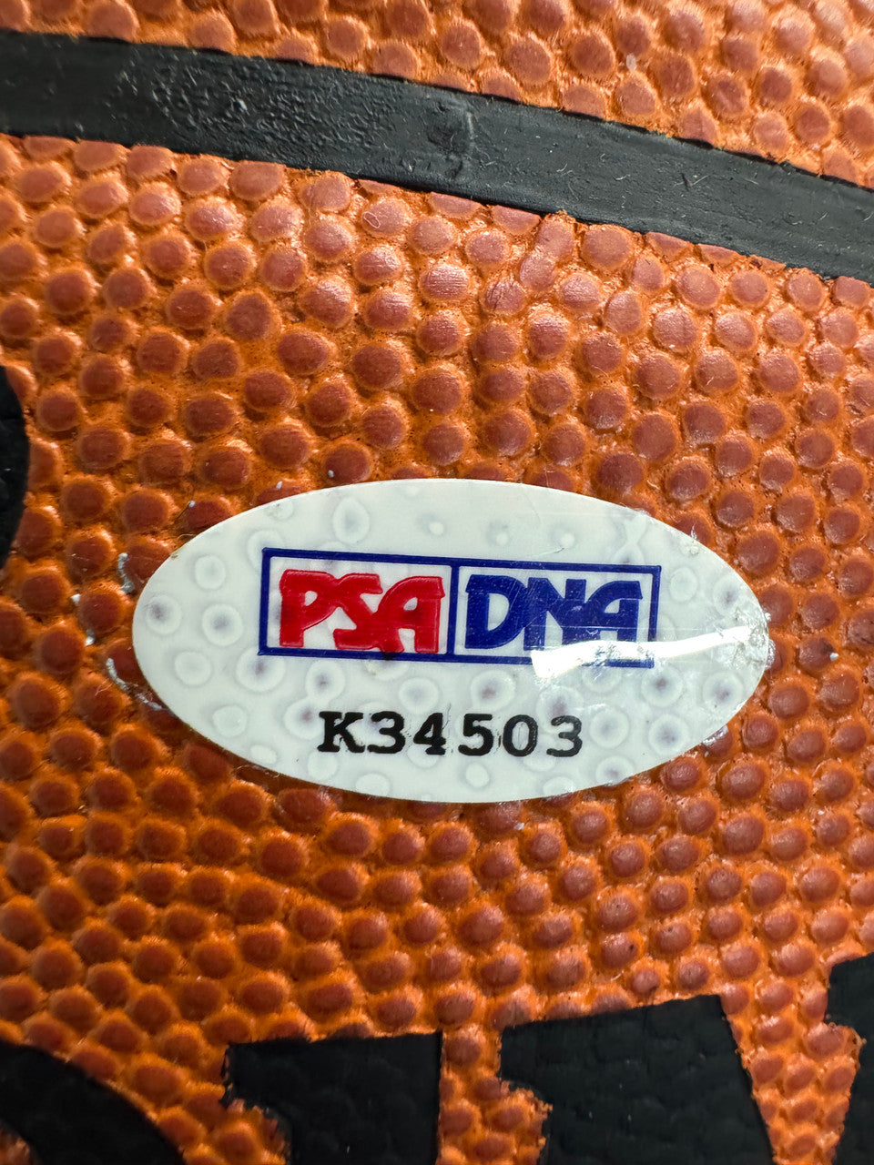 Rick Barry Signed Autographed Inscribed Basketball HOF 1987 PSA /DNA