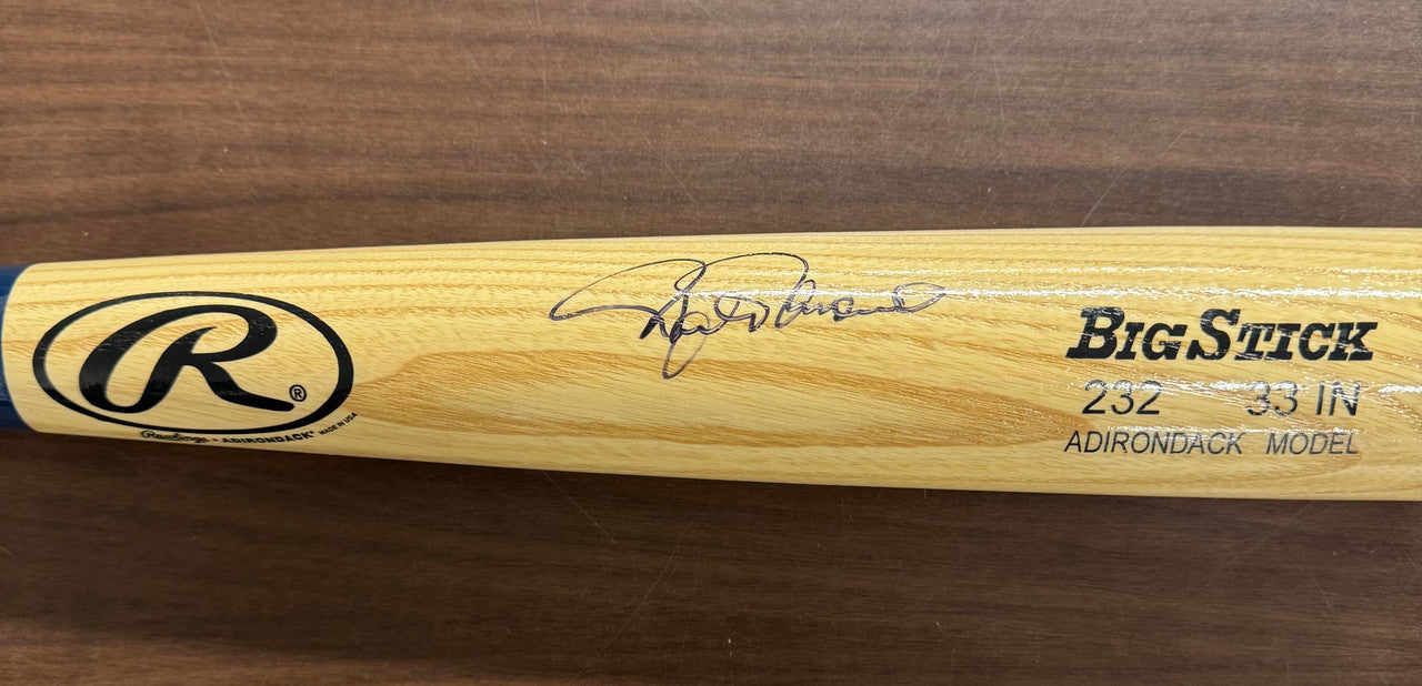Rafael Palmeiro Signed Autographed Rawlings Baseball Bat JSA