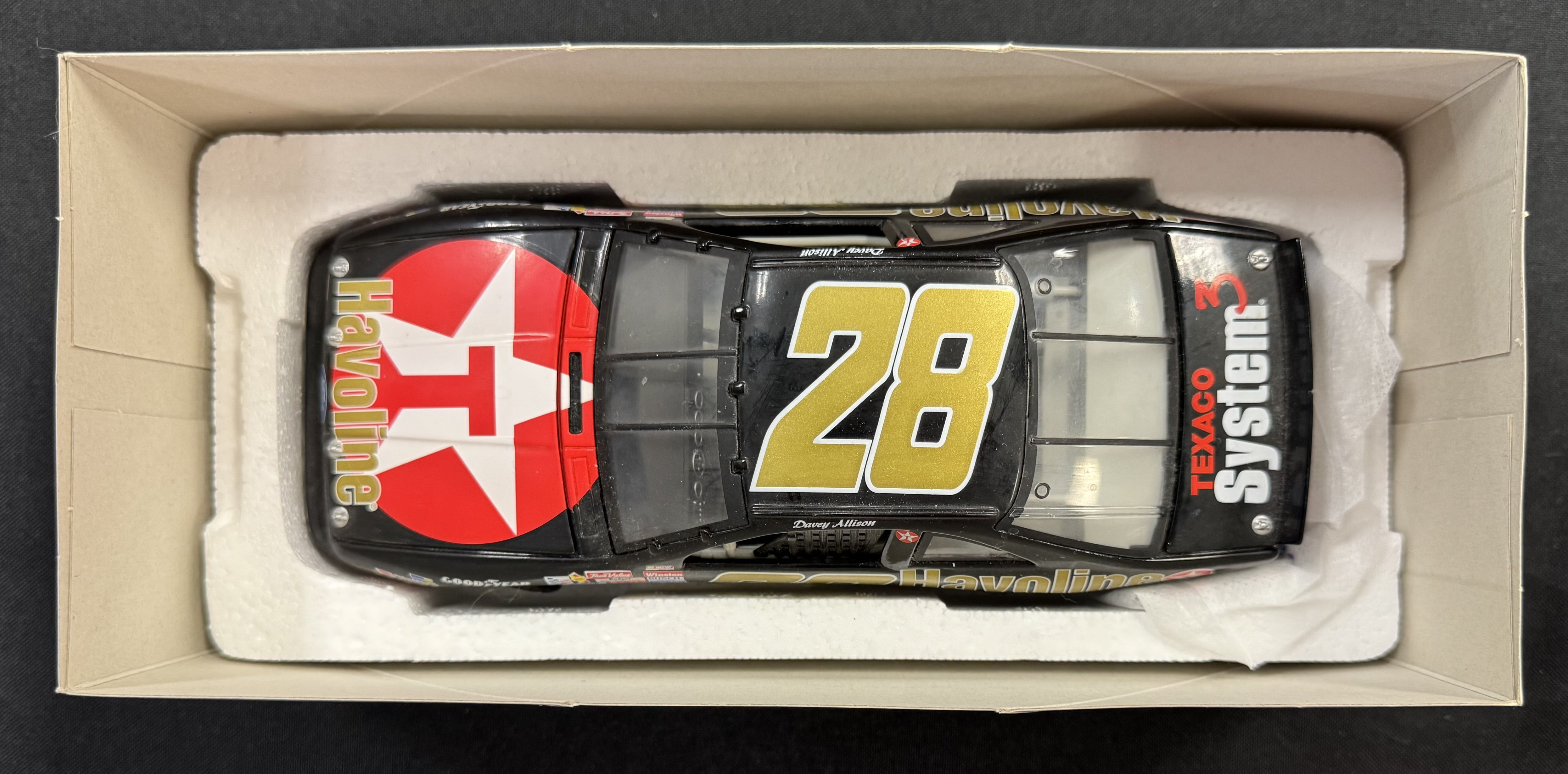 Davey Allison #28 Havoline Action Racing 1:24 Diecast Car /6936