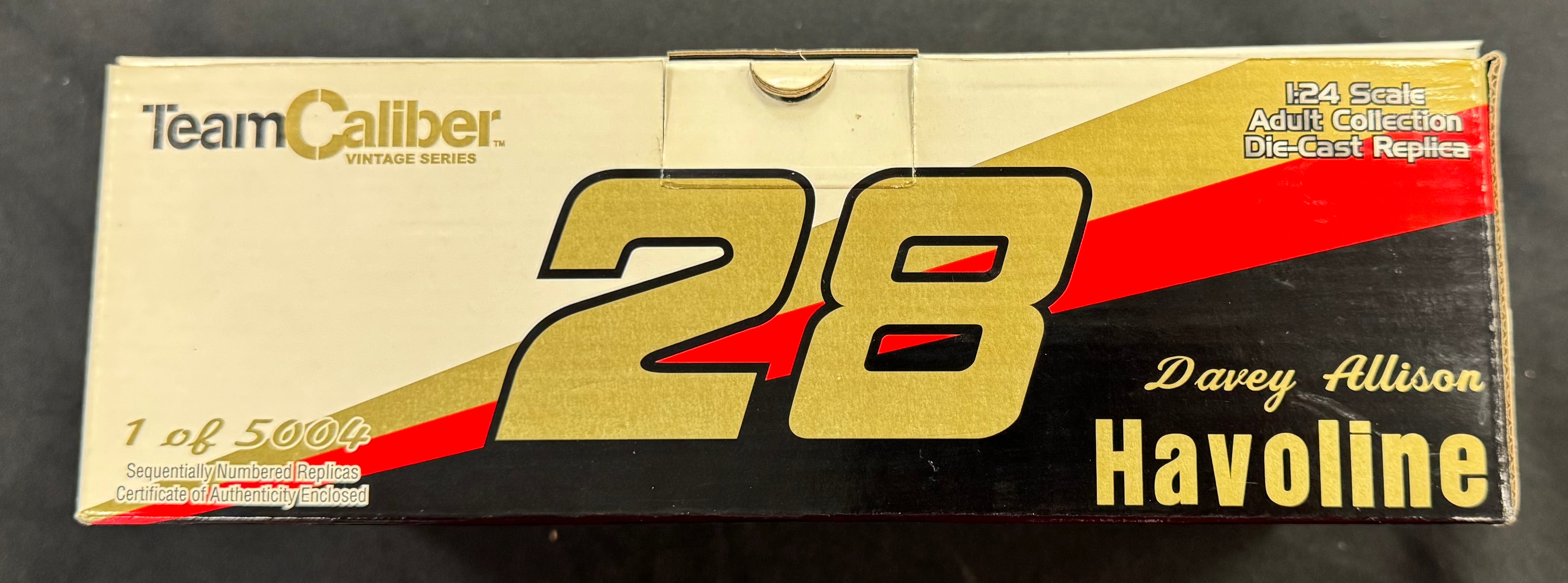 Davey Allison #28 Havoline Team Caliber 1:24 Diecast Car /5004