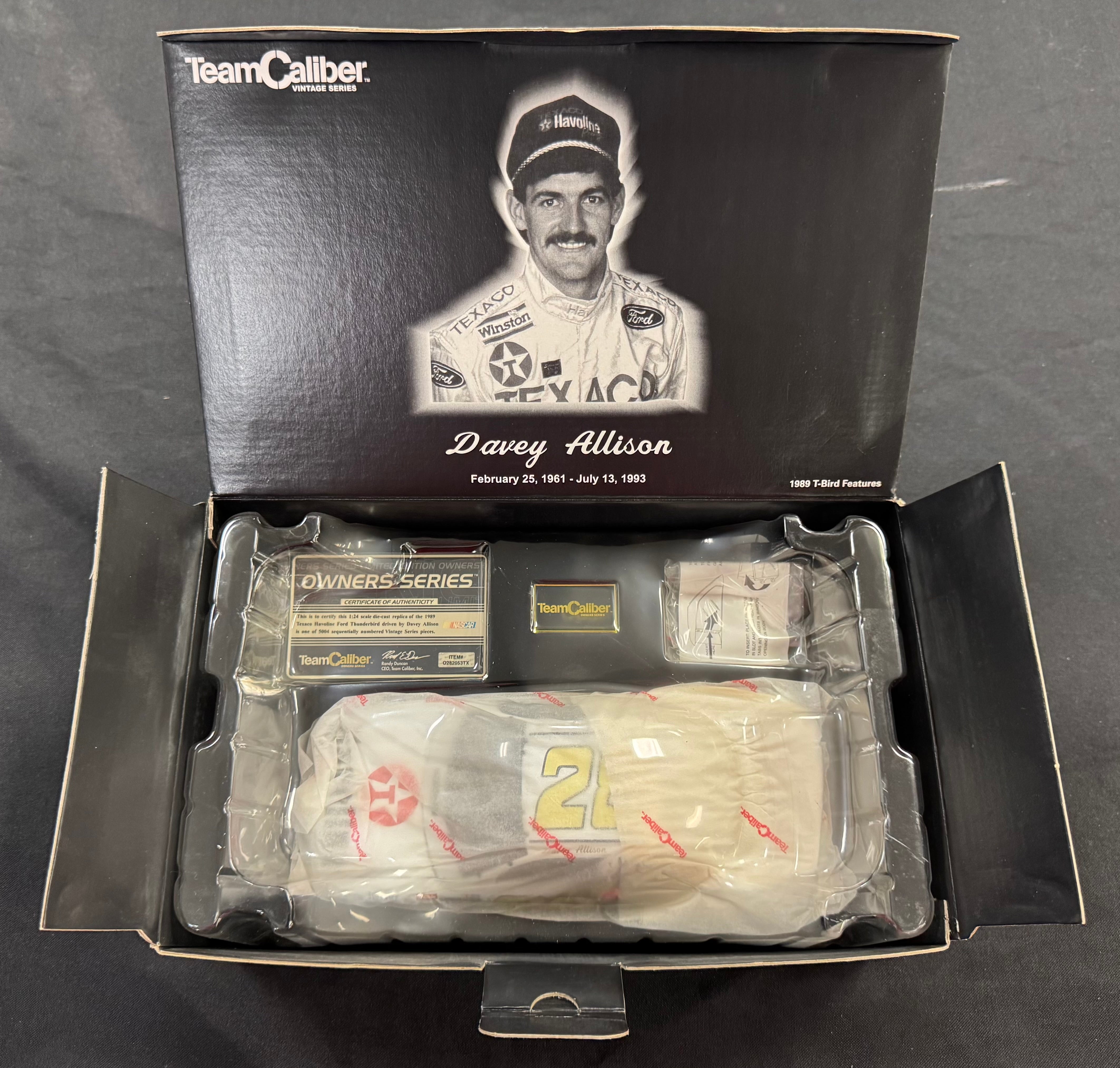 Davey Allison #28 Havoline Team Caliber 1:24 Diecast Car /5004
