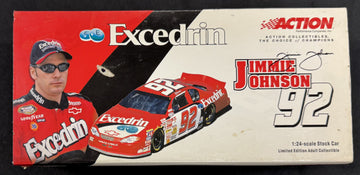 Jimmie Johnson #92 Excedrin Action Racing 1:24 Diecast Car /2016
