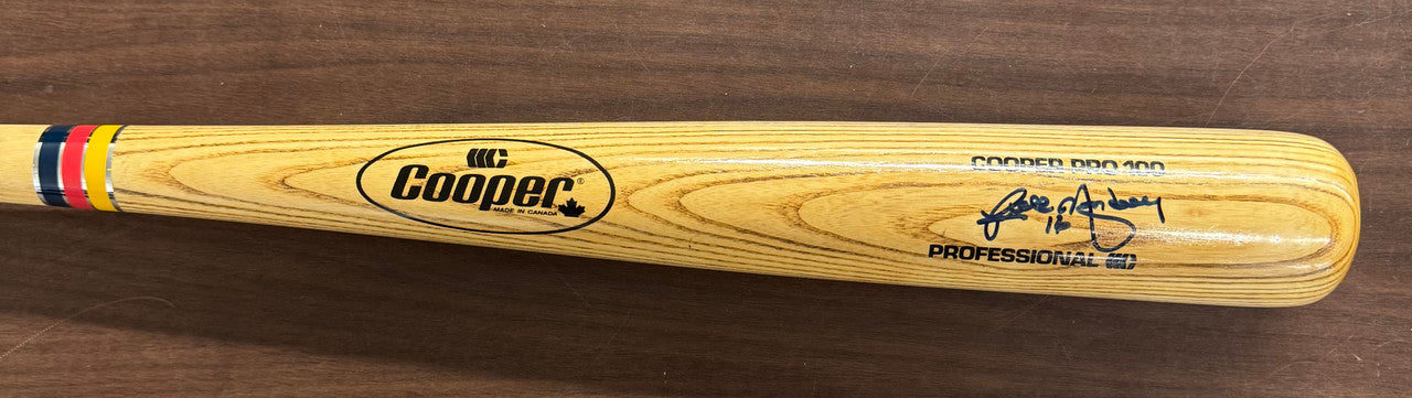 Rick Monday Signed Autographed Cooper Baseball Bat JSA